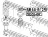 SUBAR 20370AE000 Mounting, shock absorbers